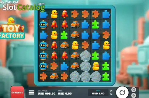 Скрин3. Toy Factory (Quickstrike) слот