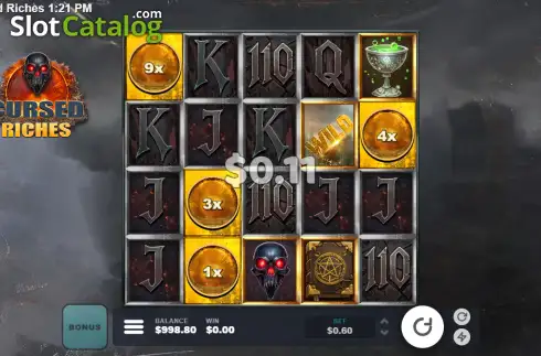 Скрин3. Cursed Riches слот