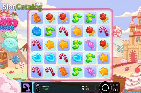 Скрин2. Candy Crusade слот
