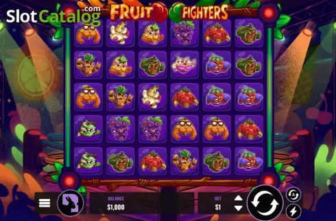 Скрин2. Fruit Fighters слот