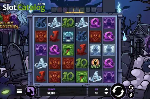 Скрин2. Wildly Monsters: Shadows слот