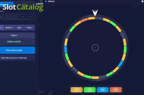 Скрин2. Wheel (Rainbet Originals) слот
