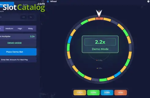 Скрин3. Wheel (Rainbet Originals) слот