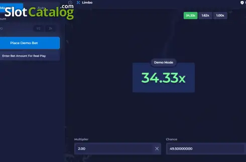 Скрин3. Limbo (Rainbet Originals) слот