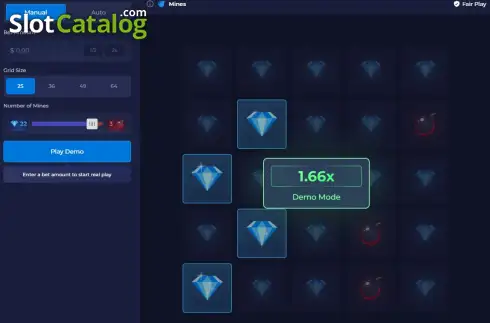 Скрин3. Mines (Rainbet Originals) слот