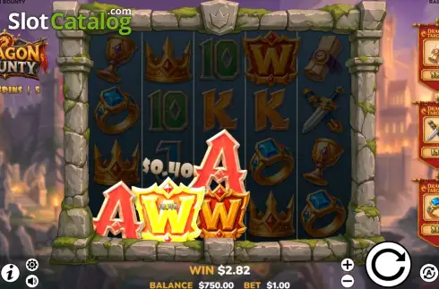 Скрин3. Dragon Bounty слот