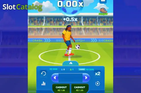Скрин2. R10 Crash by Ronaldinho Gaucho слот