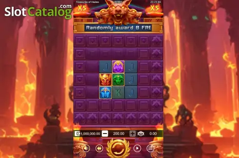 Скрин2. Treasures of Hades слот