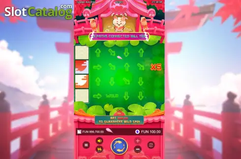 Скрин2. Golden Koi Trail слот