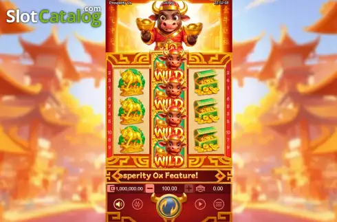 Скрин2. Prosperity Ox (Rectangle Games) слот