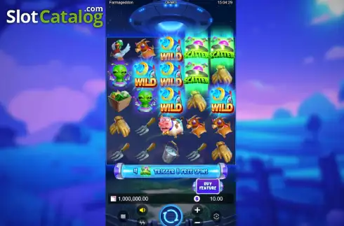 Скрин2. Farmageddon (Rectangle Games) слот