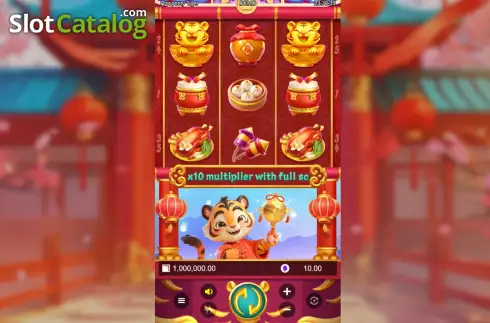Скрин2. Prosperity Tiger (Rectangle Games) слот