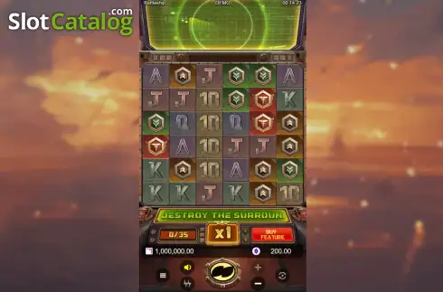 Скрин2. Battleship (Rectangle Games) слот