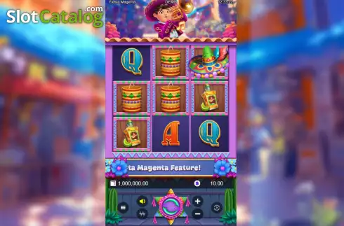Скрин2. Fiesta Magenta слот