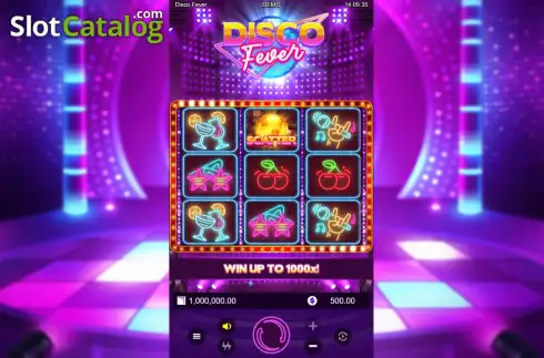 Скрин2. Disco Fever (Rectangle Games) слот