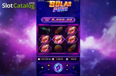 Скрин3. Solar Pong слот