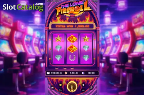 Скрин3. The Lone Fireball слот