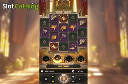 Скрин3. Realm of Thunder слот