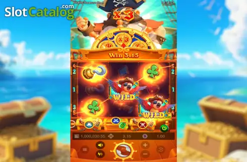 Скрин3. Pirate's Treasure Reel слот