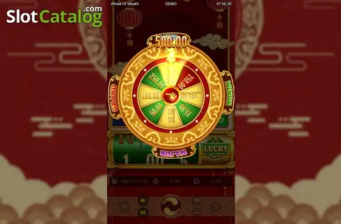 Скрин3. Wheel of Wealth (Rectangle Games) слот