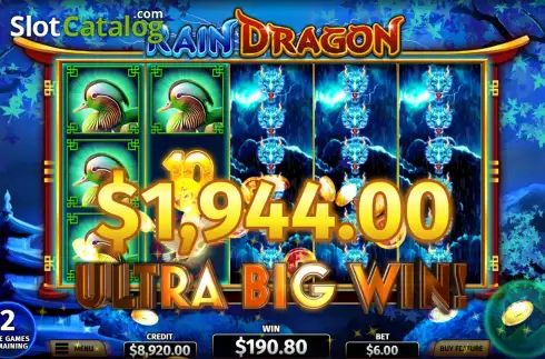 Скрин3. Rain Dragon слот