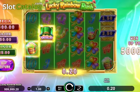 Скрин3. Lucky Rainbow Rush слот