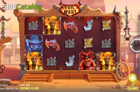 Скрин2. Devil's West слот