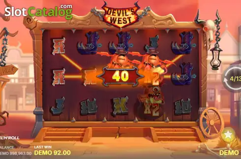 Скрин3. Devil's West слот