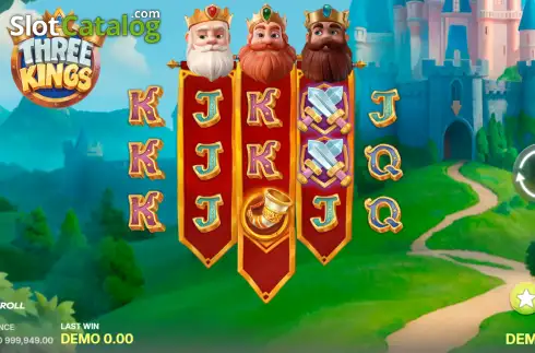 Скрин2. Three Kings (Reel'N'Roll) слот