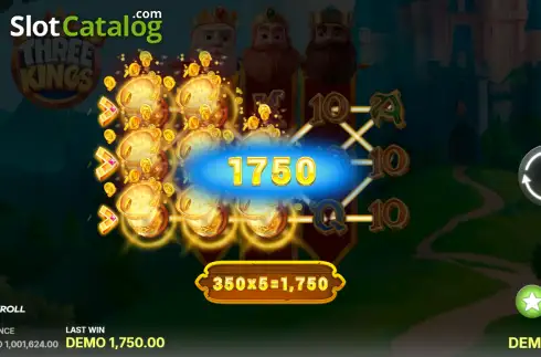Скрин3. Three Kings (Reel'N'Roll) слот