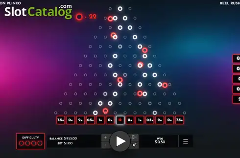 Скрин3. Neon Plinko слот