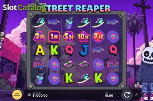 Скрин2. Street Reaper слот