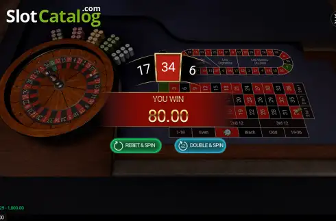 Скрин3. Classic American Roulette слот