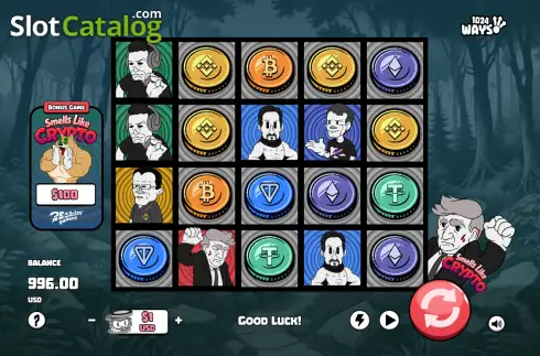 Скрин2. Smells Like Crypto слот