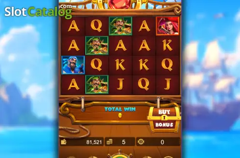 Скрин2. Caribbean Treasure Hunt слот