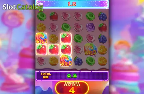 Скрин3. Candy Island слот