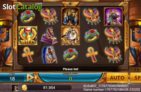 Скрин2. War of the Egyptian Gods слот