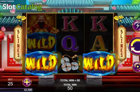 Скрин3. Lucky God of Wealth слот