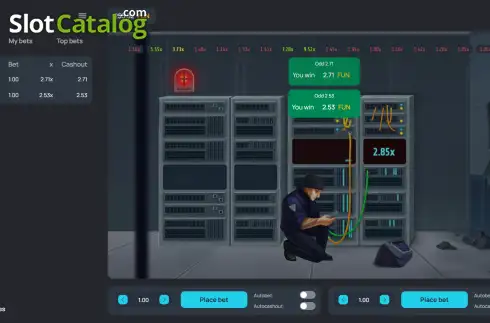 Скрин3. Vault Crash слот