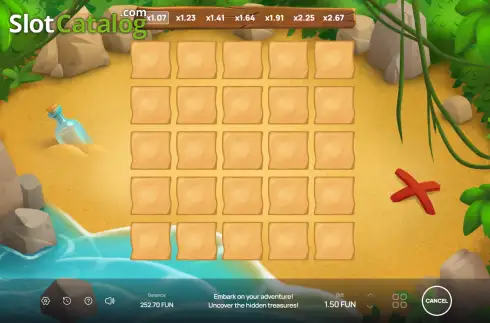 Скрин2. Treasure Map слот
