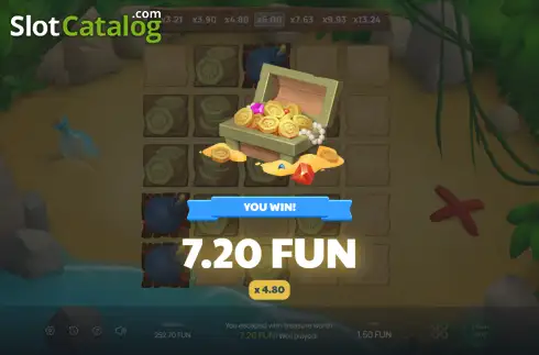 Скрин3. Treasure Map слот
