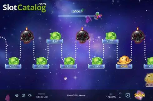 Скрин2. Orbital Rush слот