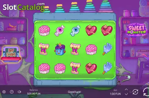Скрин2. Sweet Monster слот