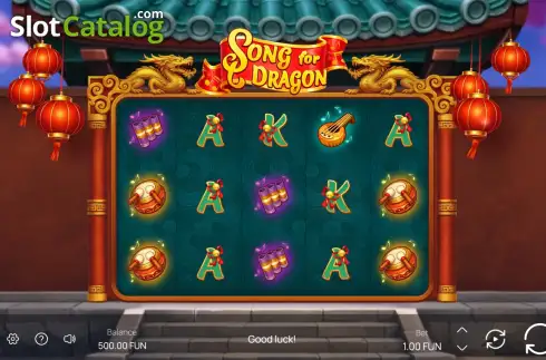 Скрин2. Song for Dragon слот