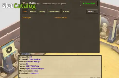 Скрин2. Duel Arena слот