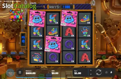 Скрин3. Block Puzzle Mania слот