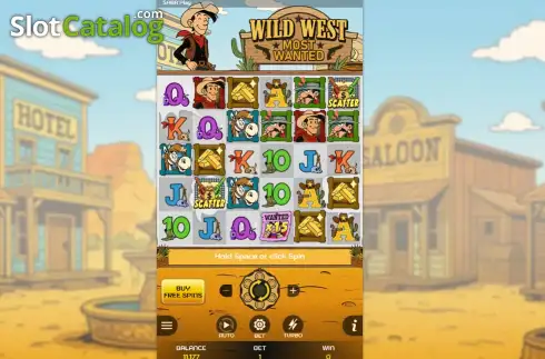 Скрин2. Wild West Most Wanted слот