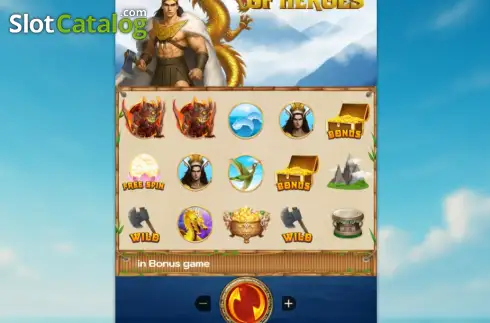 Скрин2. The Legend of Heroes (SabaPlay) слот