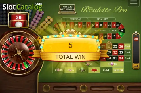 Скрин3. Roulette Pro (SabaPlay) слот