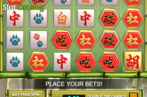 Скрин1. Mahjong Red Panda слот